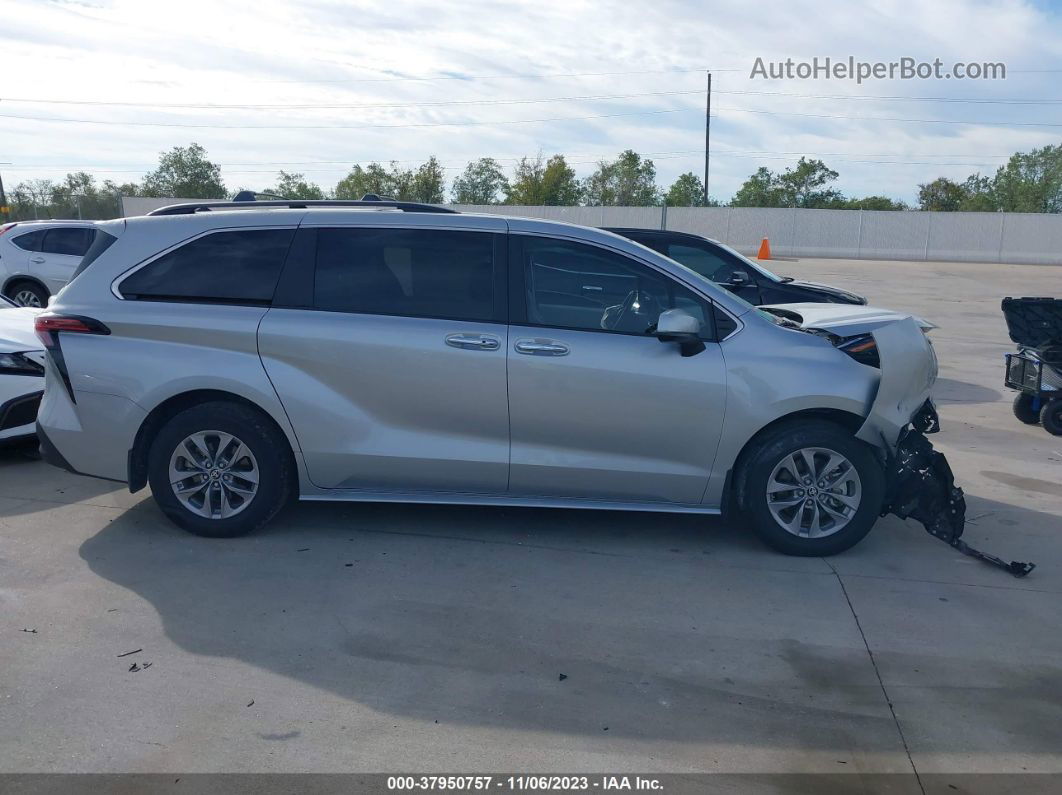 2022 Toyota Sienna Xle Gray vin: 5TDYRKEC3NS111282