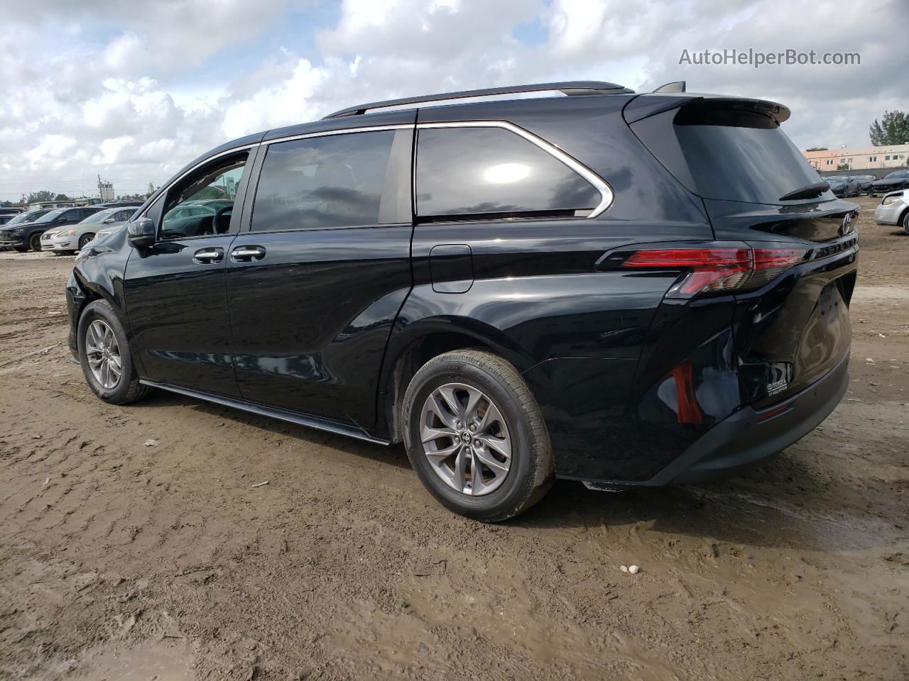 2022 Toyota Sienna Xle Black vin: 5TDYRKEC4NS102106