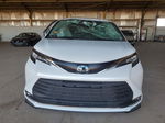 2022 Toyota Sienna Xle White vin: 5TDYRKEC5NS091360