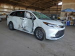 2022 Toyota Sienna Xle White vin: 5TDYRKEC5NS091360