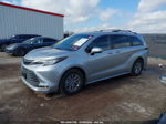 2022 Toyota Sienna Xle Silver vin: 5TDYRKEC6NS110479