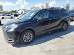 2022 Toyota Sienna Xle Черный vin: 5TDYRKEC6NS134572