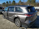 2022 Toyota Sienna Xle Gray vin: 5TDYRKEC7NS105114