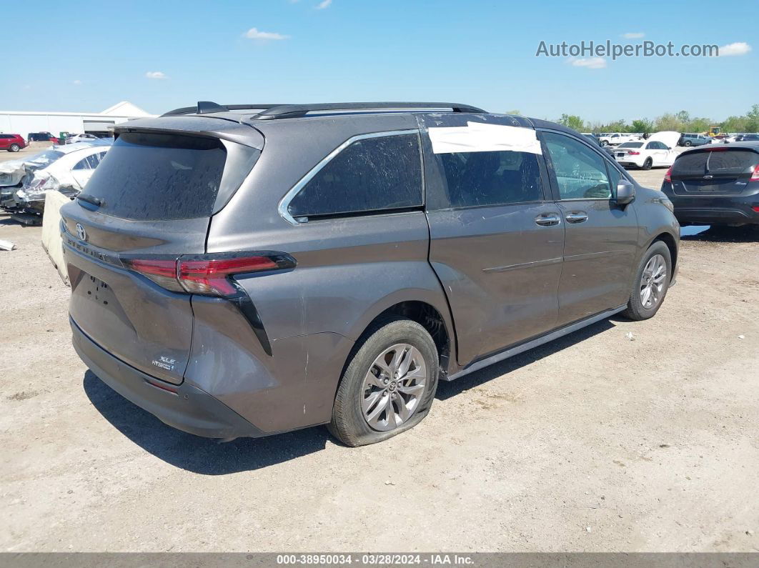 2022 Toyota Sienna Xle Black vin: 5TDYRKEC8N5114940