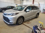 2022 Toyota Sienna Xle Silver vin: 5TDYRKEC8NS083771