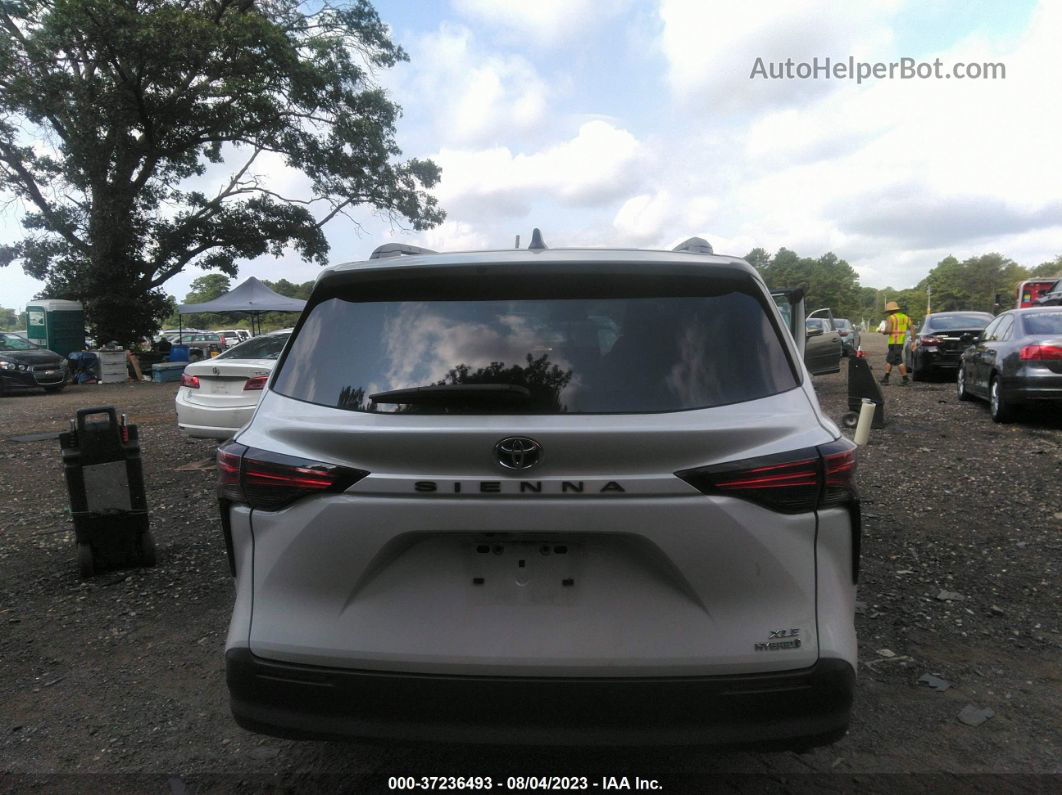 2022 Toyota Sienna Xle Белый vin: 5TDYRKEC8NS087979