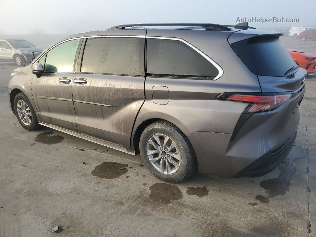 2022 Toyota Sienna Xle Gray vin: 5TDYRKEC8NS114940