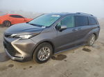 2022 Toyota Sienna Xle Gray vin: 5TDYRKEC8NS114940