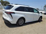 2022 Toyota Sienna Xle White vin: 5TDYRKEC9NS077347