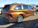 2022 Toyota Sienna Xle Brown vin: 5TDYRKEC9NS088042