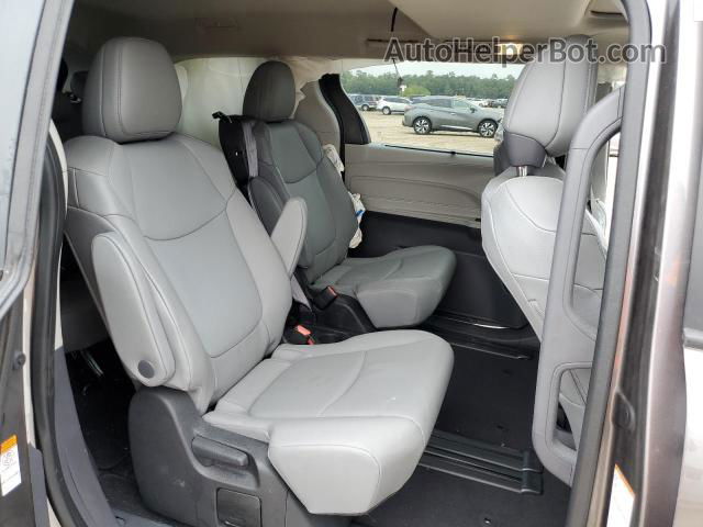 2022 Toyota Sienna Xle Gray vin: 5TDYRKEC9NS099624