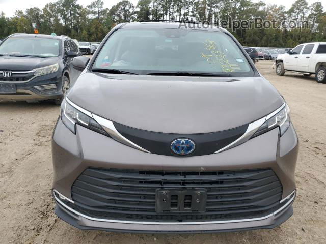 2022 Toyota Sienna Xle Gray vin: 5TDYRKEC9NS099624