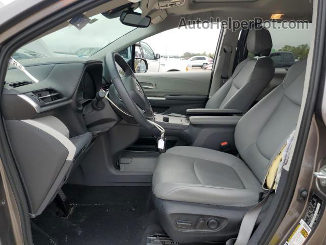 2022 Toyota Sienna Xle Gray vin: 5TDYRKEC9NS099624