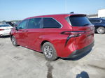 2022 Toyota Sienna Xle Красный vin: 5TDYRKEC9NS130435