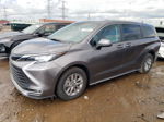 2022 Toyota Sienna Xle Gray vin: 5TDYRKECXNS123929