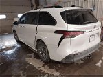 2022 Toyota Sienna Xle White vin: 5TDYSKFC0NS045809