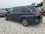 2022 Toyota Sienna Xle Blue vin: 5TDYSKFC0NS071844