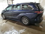 2022 Toyota Sienna Xle Blue vin: 5TDYSKFC1NS059489