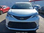 2022 Toyota Sienna Xle White vin: 5TDYSKFCXNS052072