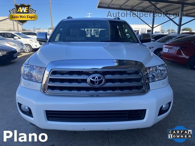 2017 Toyota Sequoia Platinum Белый vin: 5TDYY5G16HS069212