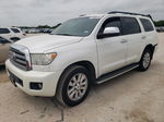 2016 Toyota Sequoia Platinum White vin: 5TDYY5G18GS066407