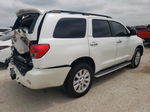 2016 Toyota Sequoia Platinum White vin: 5TDYY5G18GS066407