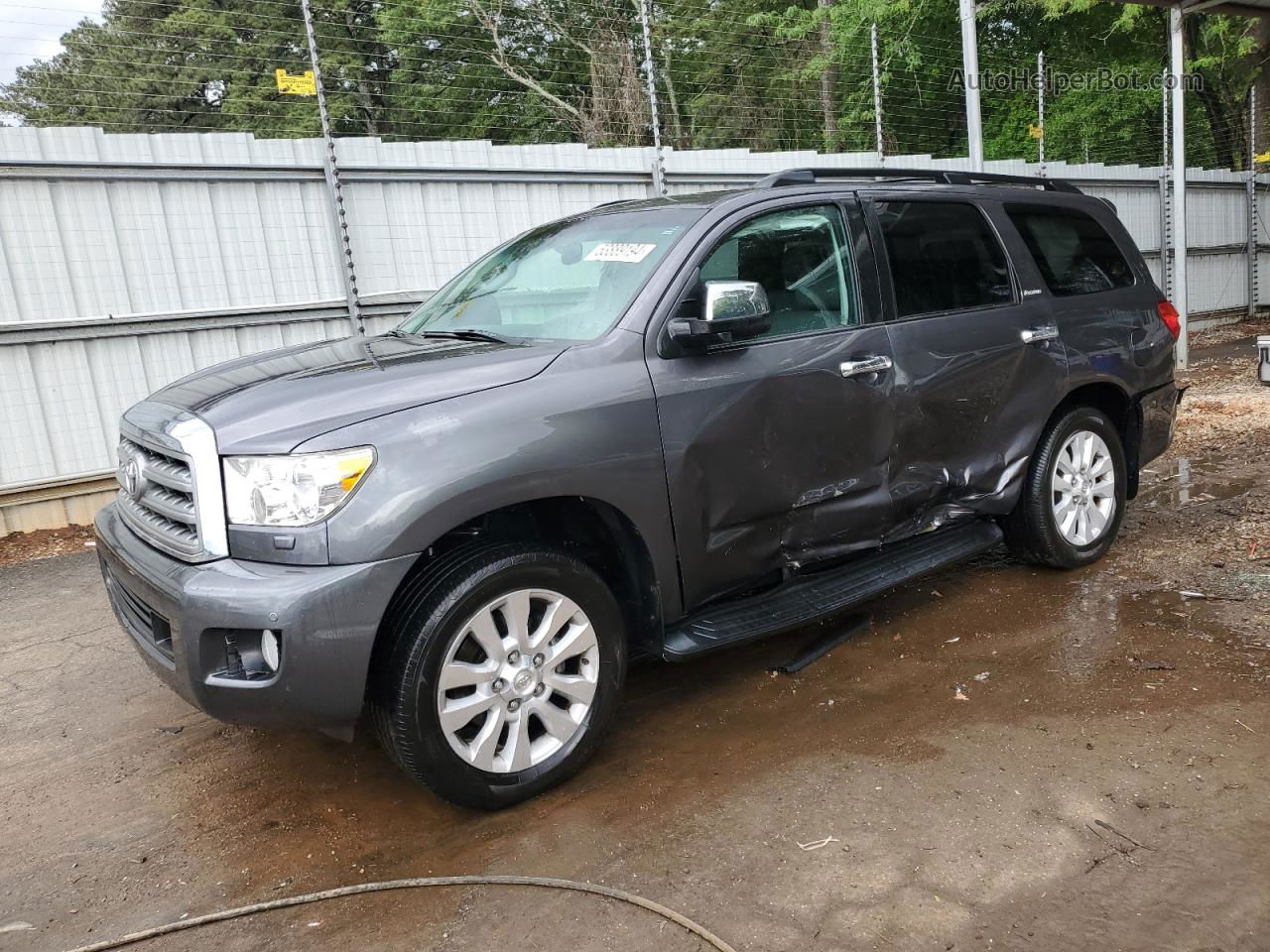 2016 Toyota Sequoia Platinum Charcoal vin: 5TDYY5G18GS066570