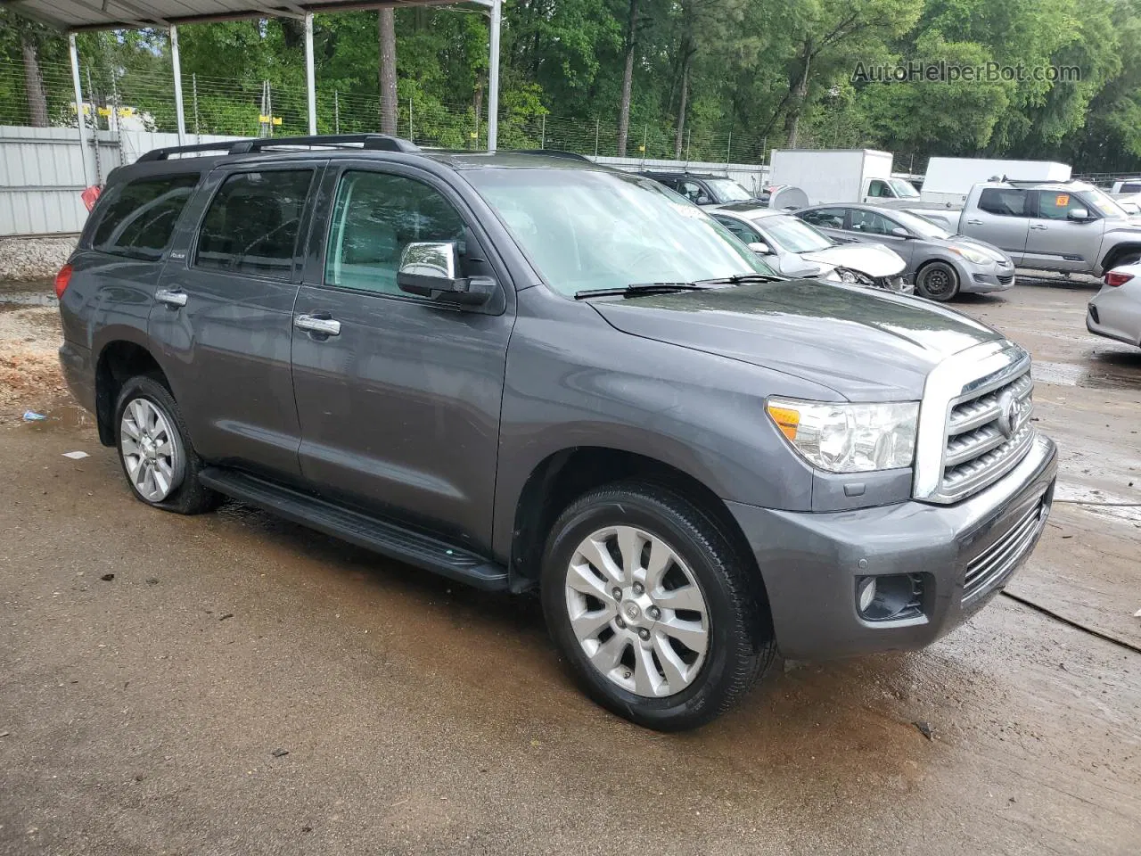 2016 Toyota Sequoia Platinum Charcoal vin: 5TDYY5G18GS066570