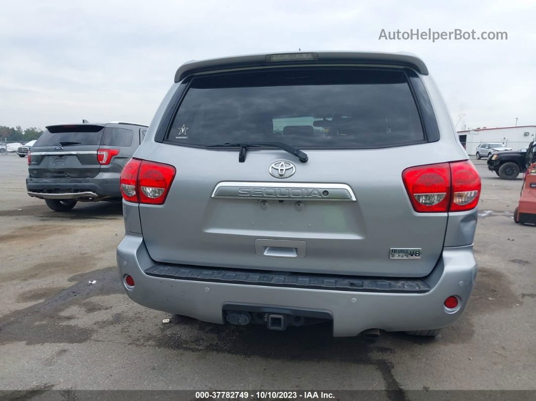 2017 Toyota Sequoia Platinum Silver vin: 5TDYY5G18HS067249