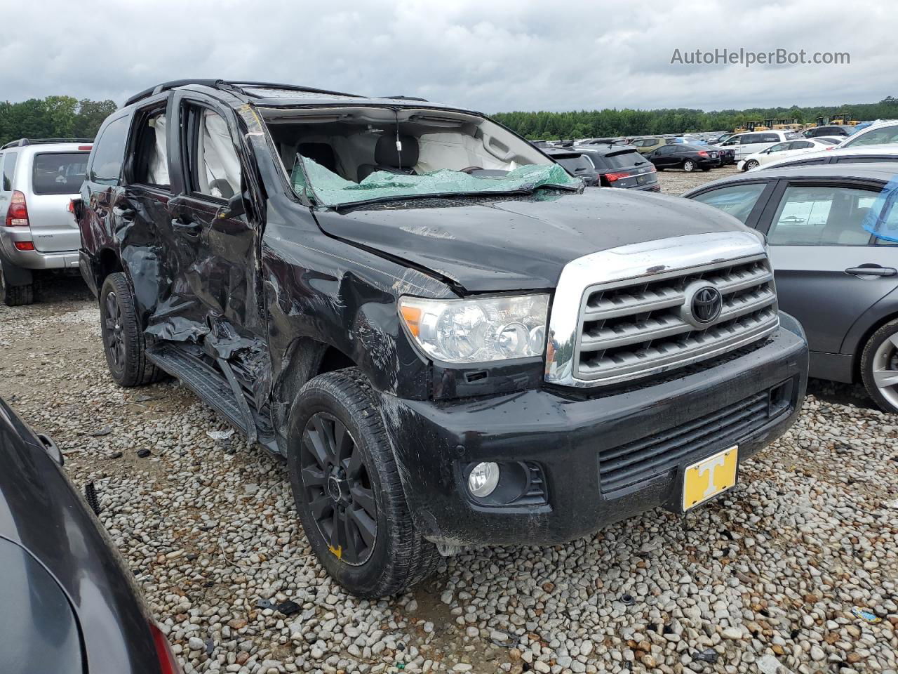 2017 Toyota Sequoia Platinum Black vin: 5TDYY5G19HS068832