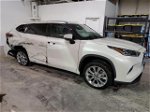 2021 Toyota Highlander Limited White vin: 5TDYZRAH4MS065986