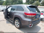 2019 Toyota Highlander Limited Gray vin: 5TDYZRFH0KS310286