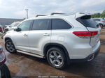 2019 Toyota Highlander Limited White vin: 5TDYZRFH8KS341771