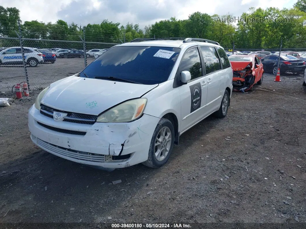 2004 Toyota Sienna Xle Limited White vin: 5TDZA22C04S045675