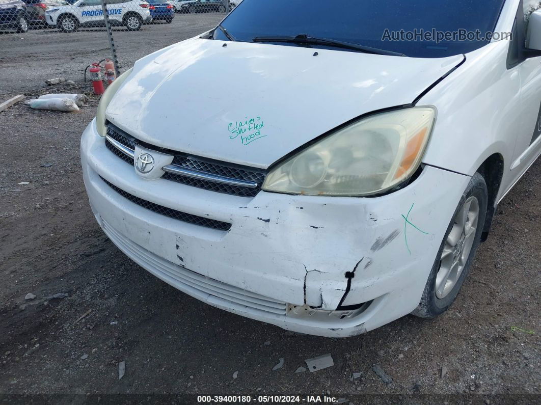 2004 Toyota Sienna Xle Limited White vin: 5TDZA22C04S045675