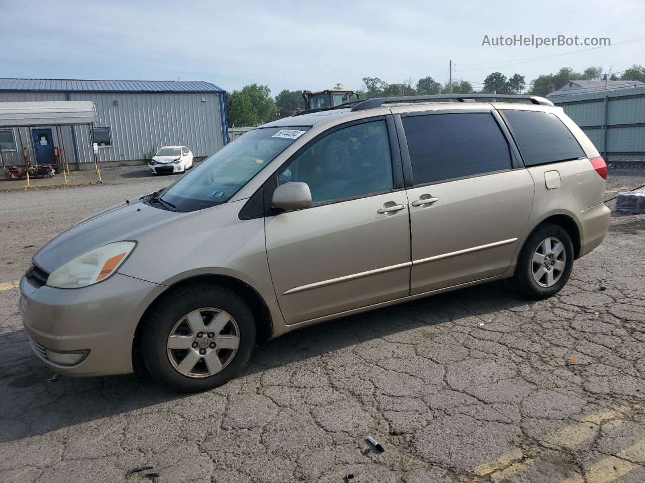 2004 Toyota Sienna Xle Gold vin: 5TDZA22C04S106720