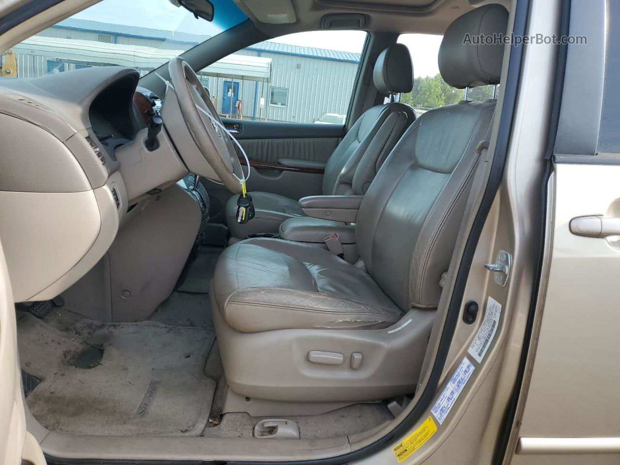 2004 Toyota Sienna Xle Золотой vin: 5TDZA22C04S106720