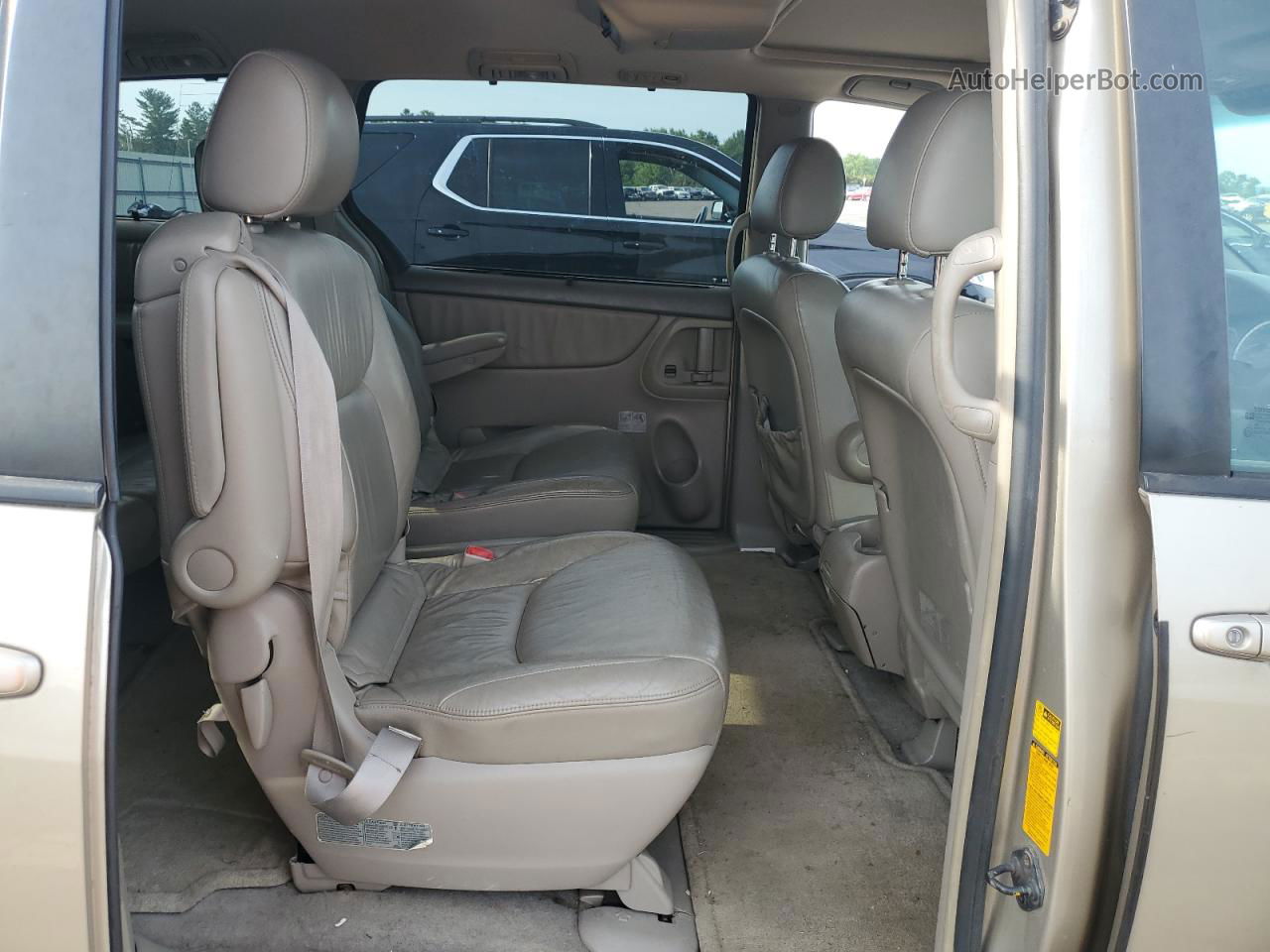 2004 Toyota Sienna Xle Золотой vin: 5TDZA22C04S106720