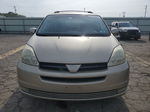 2004 Toyota Sienna Xle Gold vin: 5TDZA22C04S106720