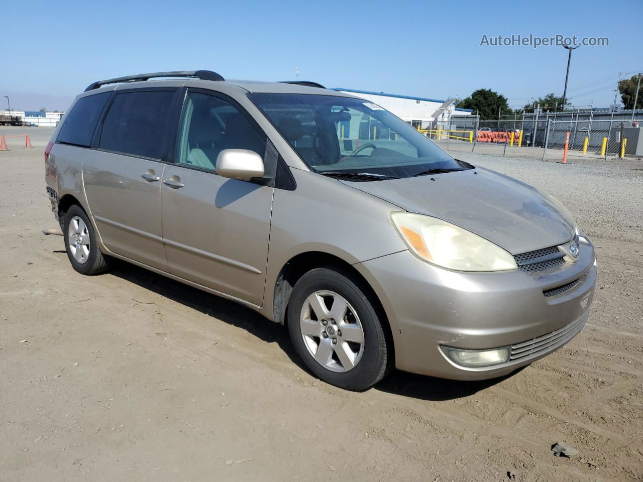 2004 Toyota Sienna Xle Gold vin: 5TDZA22C04S111738