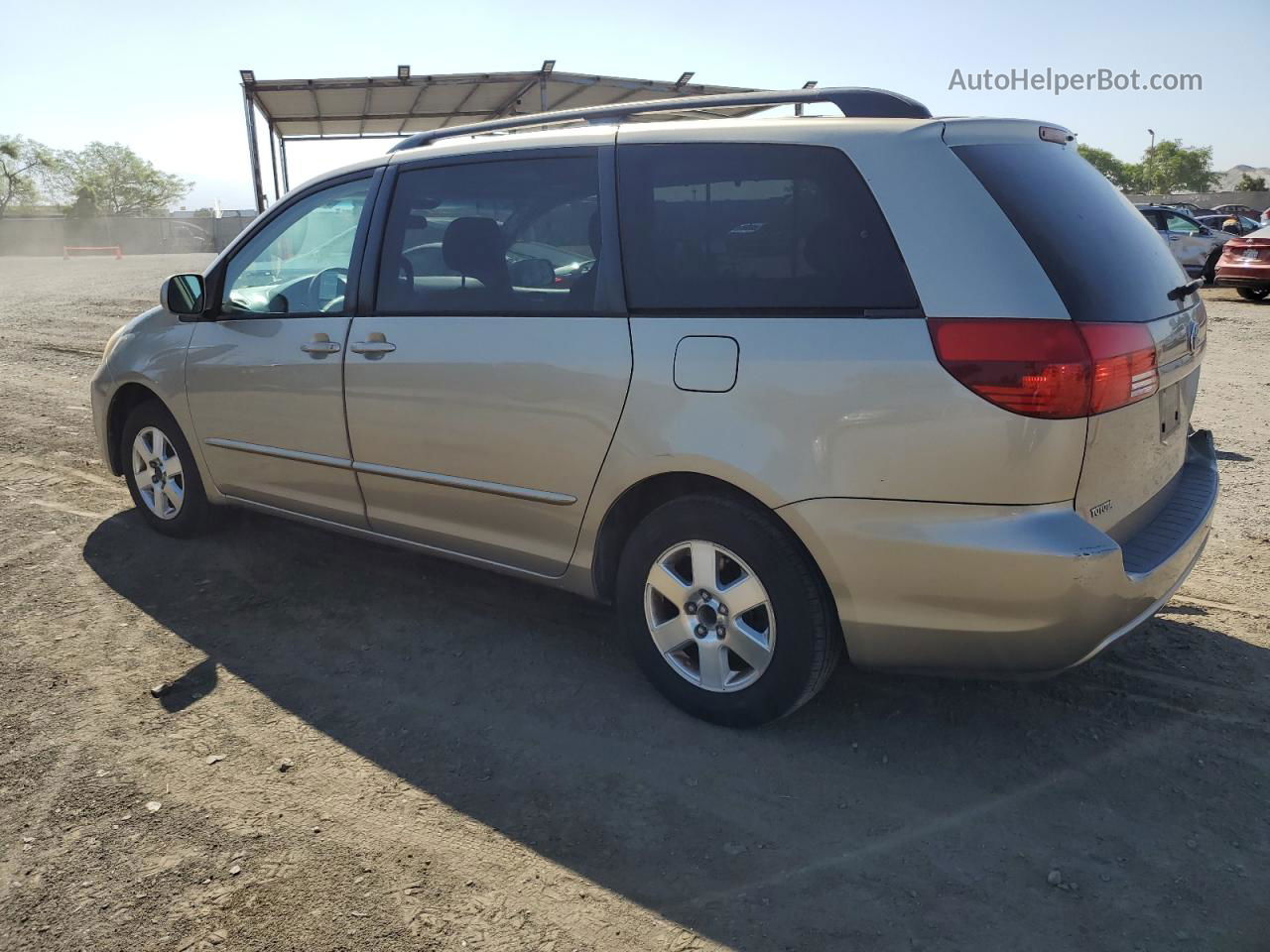 2004 Toyota Sienna Xle Gold vin: 5TDZA22C04S111738