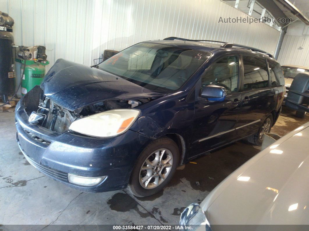 2004 Toyota Sienna Xle/xle Limited Blue vin: 5TDZA22C04S132153