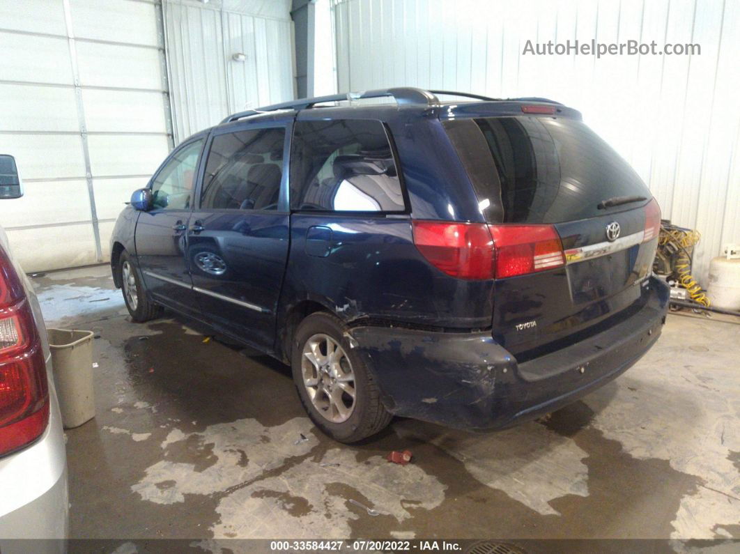 2004 Toyota Sienna Xle/xle Limited Синий vin: 5TDZA22C04S132153