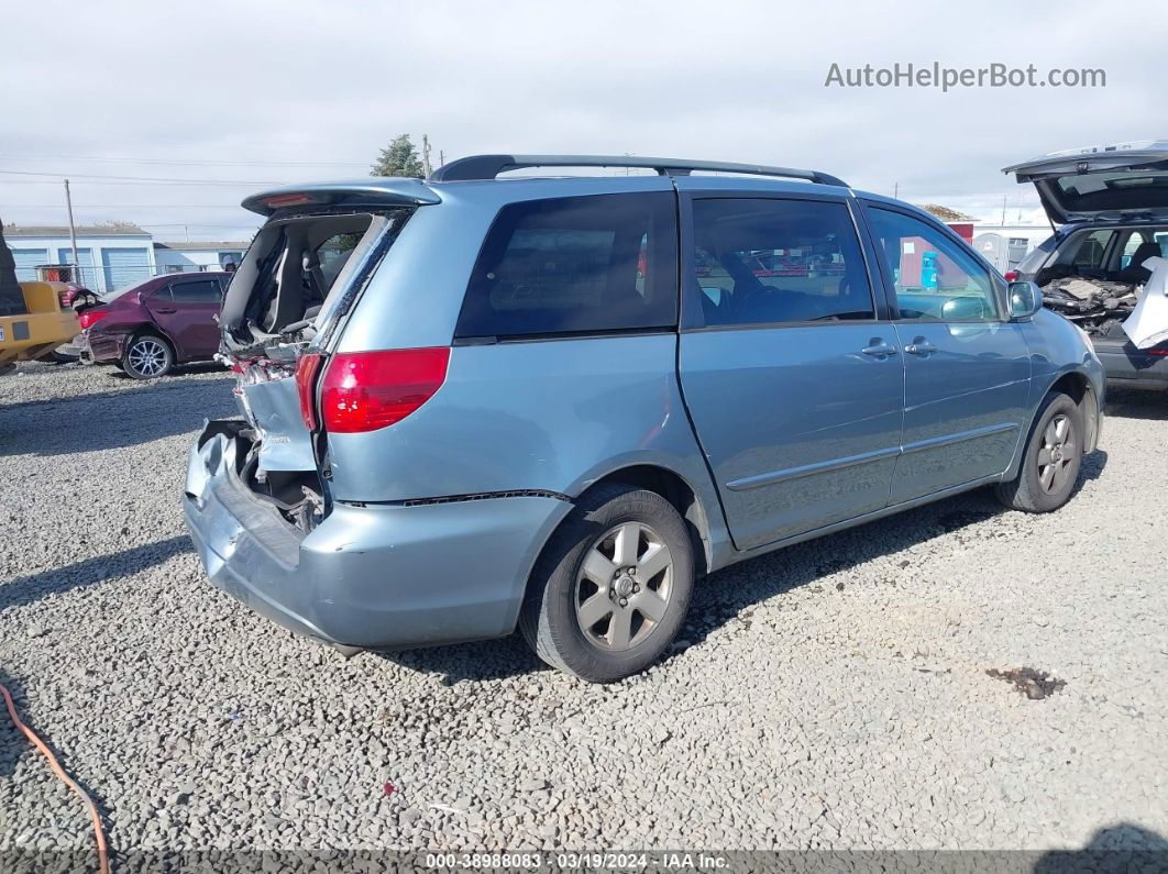 2004 Toyota Sienna Xle Blue vin: 5TDZA22C04S185547