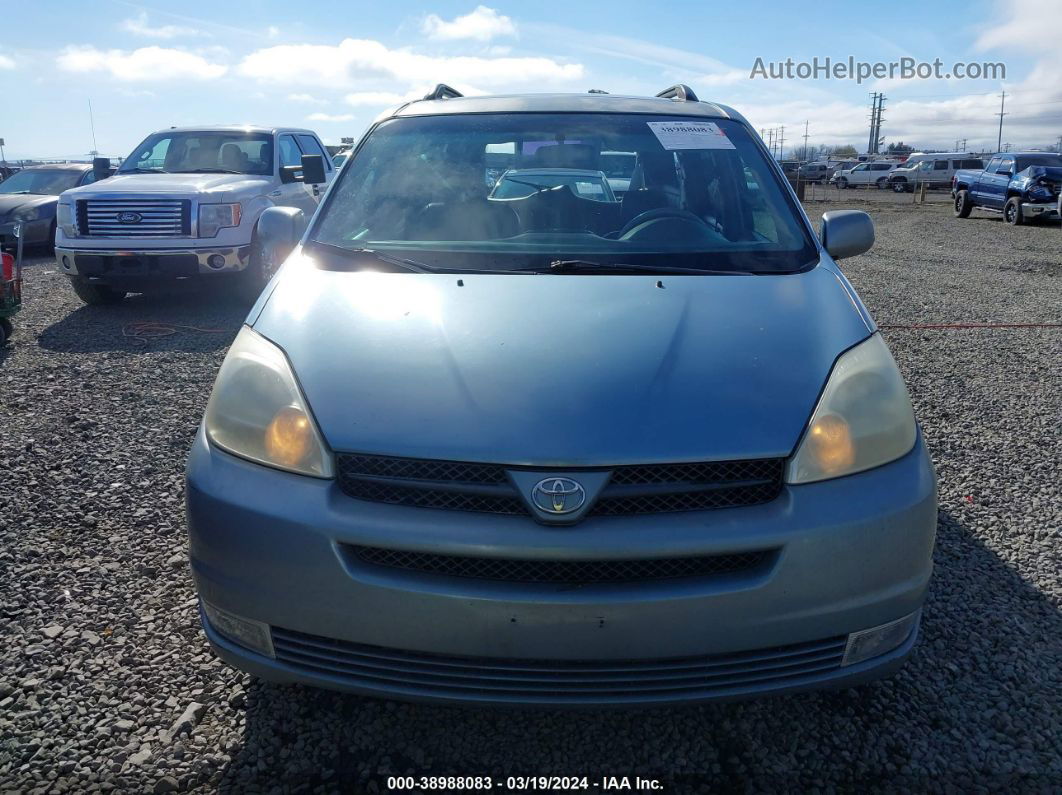 2004 Toyota Sienna Xle Blue vin: 5TDZA22C04S185547