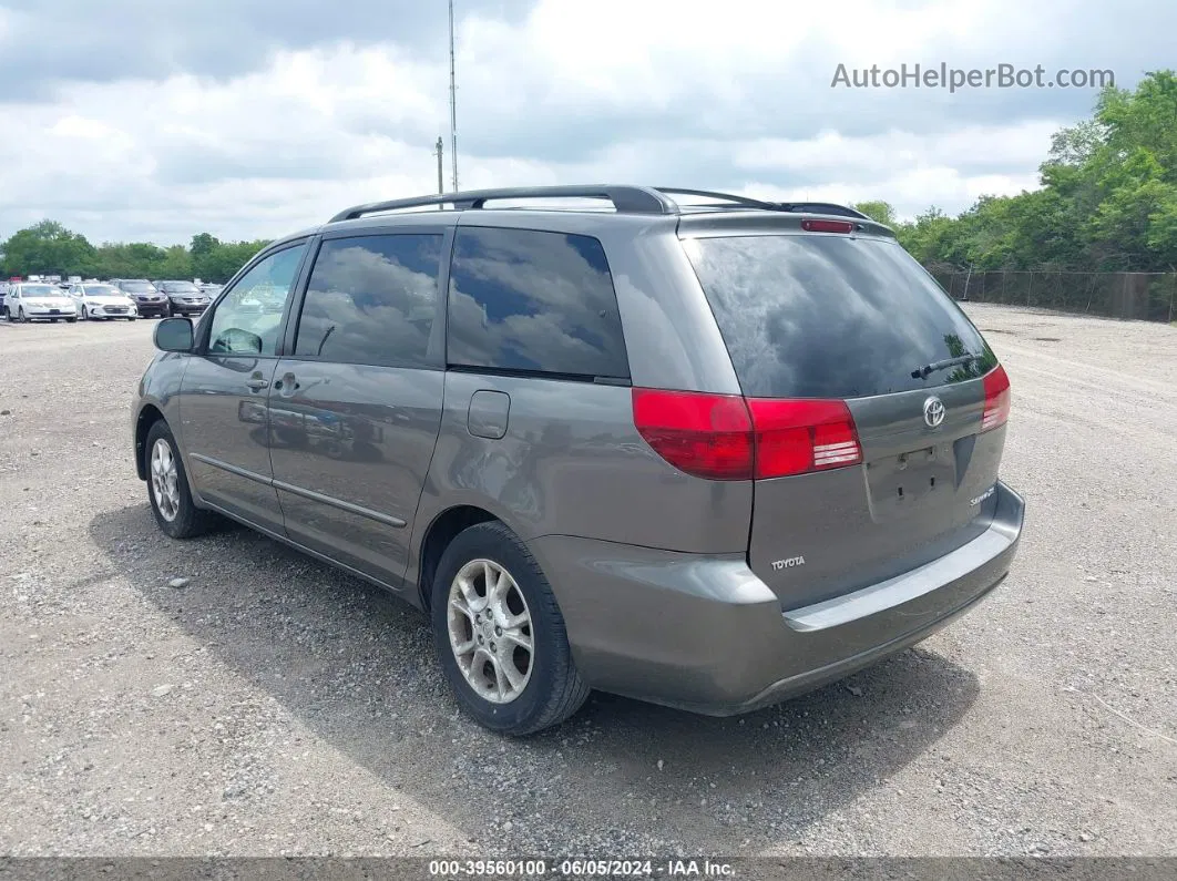 2005 Toyota Sienna Xle Gray vin: 5TDZA22C05S307924