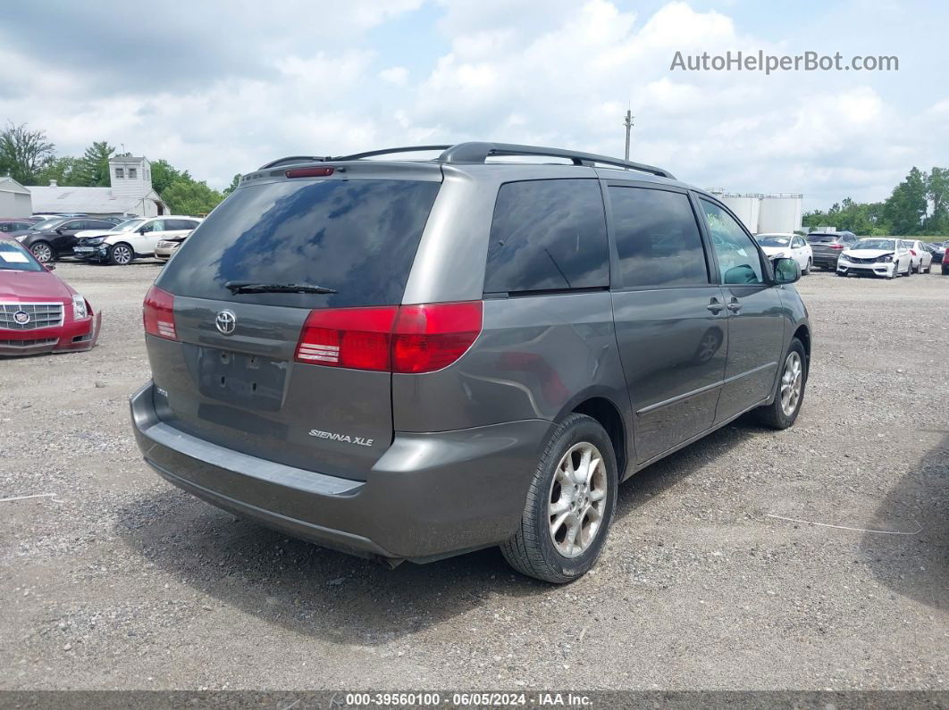 2005 Toyota Sienna Xle Gray vin: 5TDZA22C05S307924