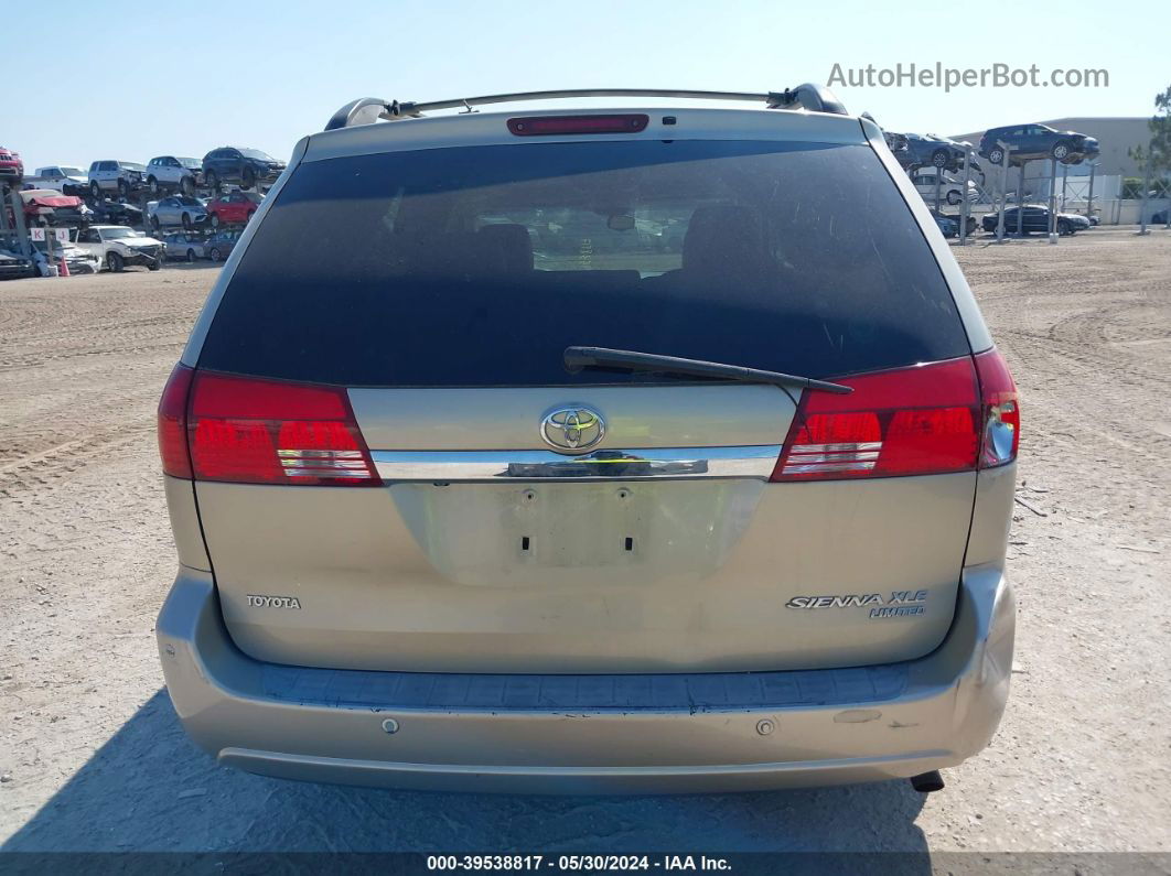 2005 Toyota Sienna Xle Limited Gold vin: 5TDZA22C15S242789