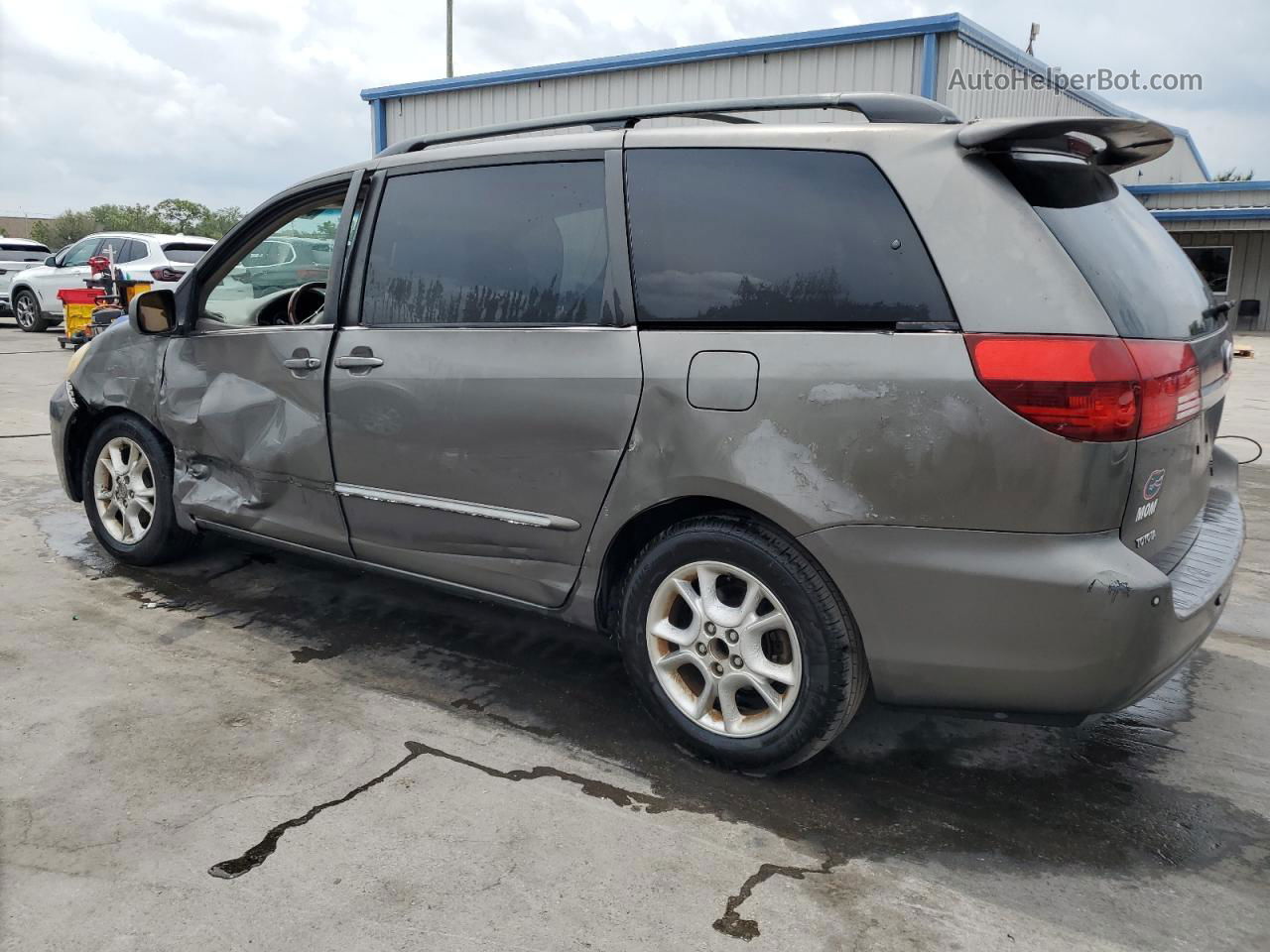 2005 Toyota Sienna Xle Gray vin: 5TDZA22C15S276053