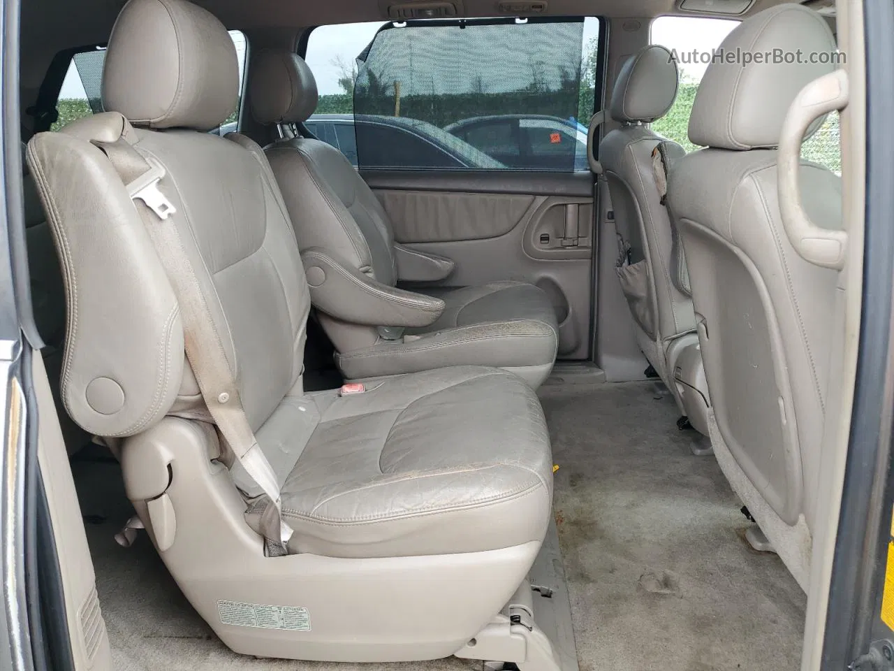 2005 Toyota Sienna Xle Gray vin: 5TDZA22C15S276053